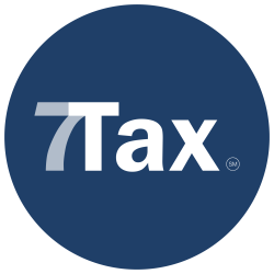 Round Logo—7 Tax Services Inc